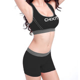 CHIXIT Jogger Top with Shorts