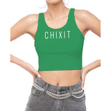 Chixit Crop Top with Classic Logo